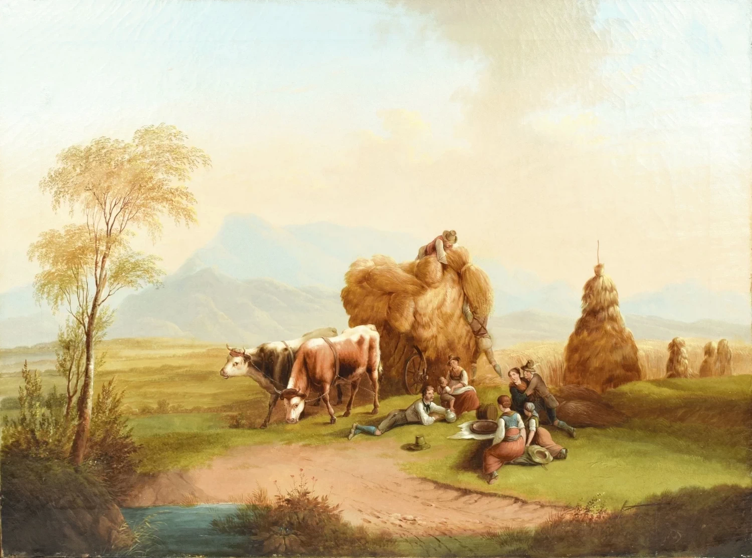 A riposo nel campo